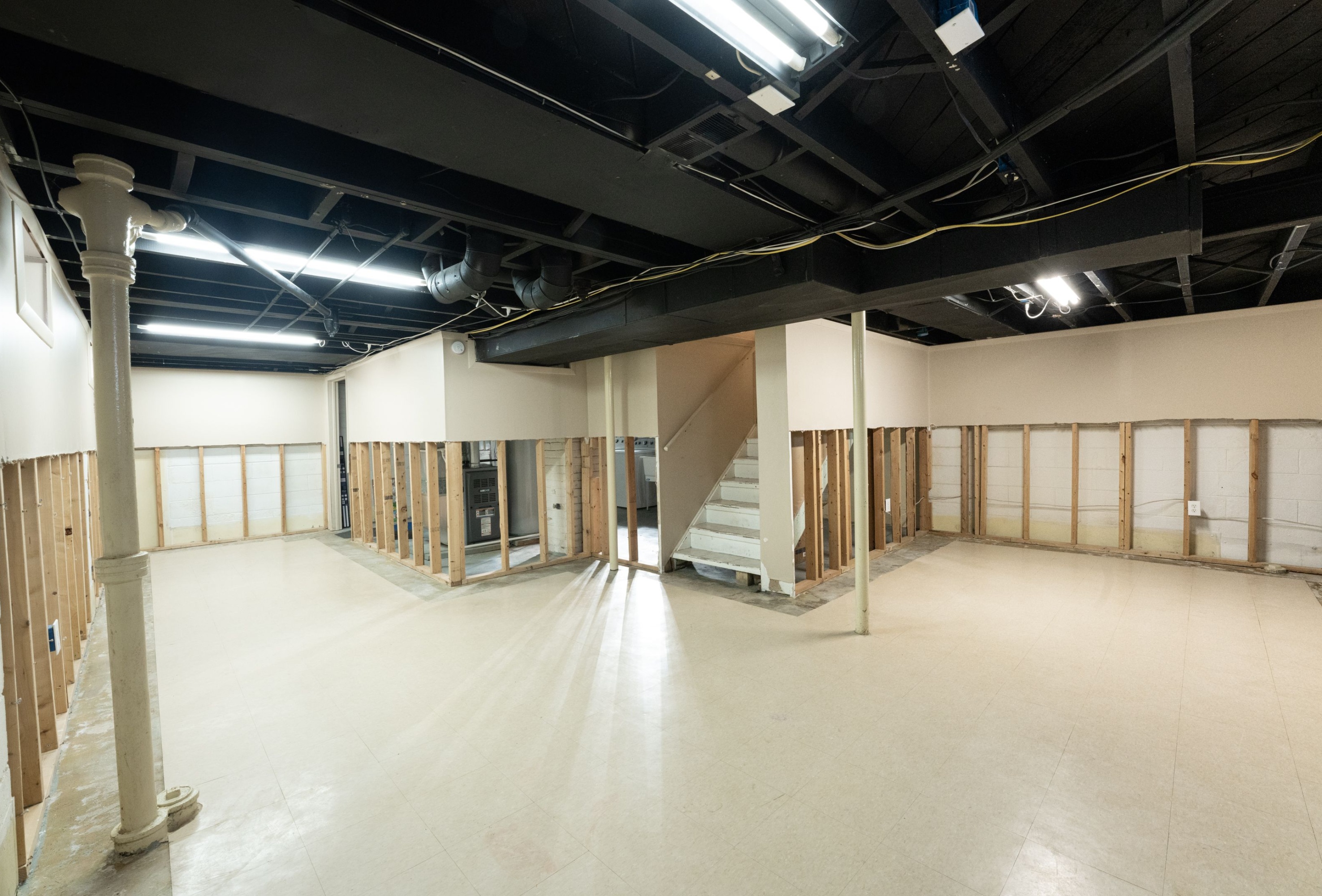 Basement Waterproofed.