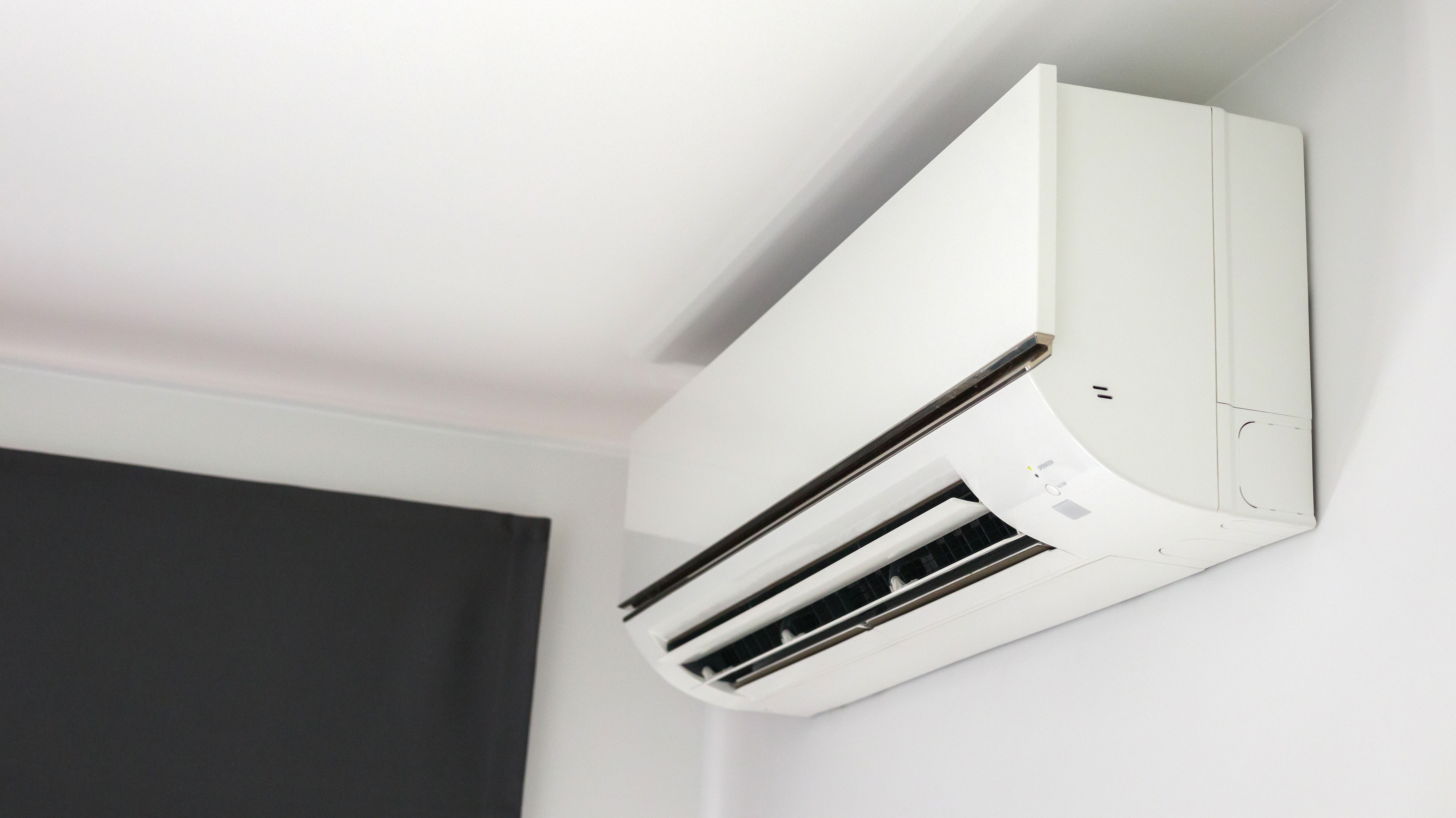 white heat pump